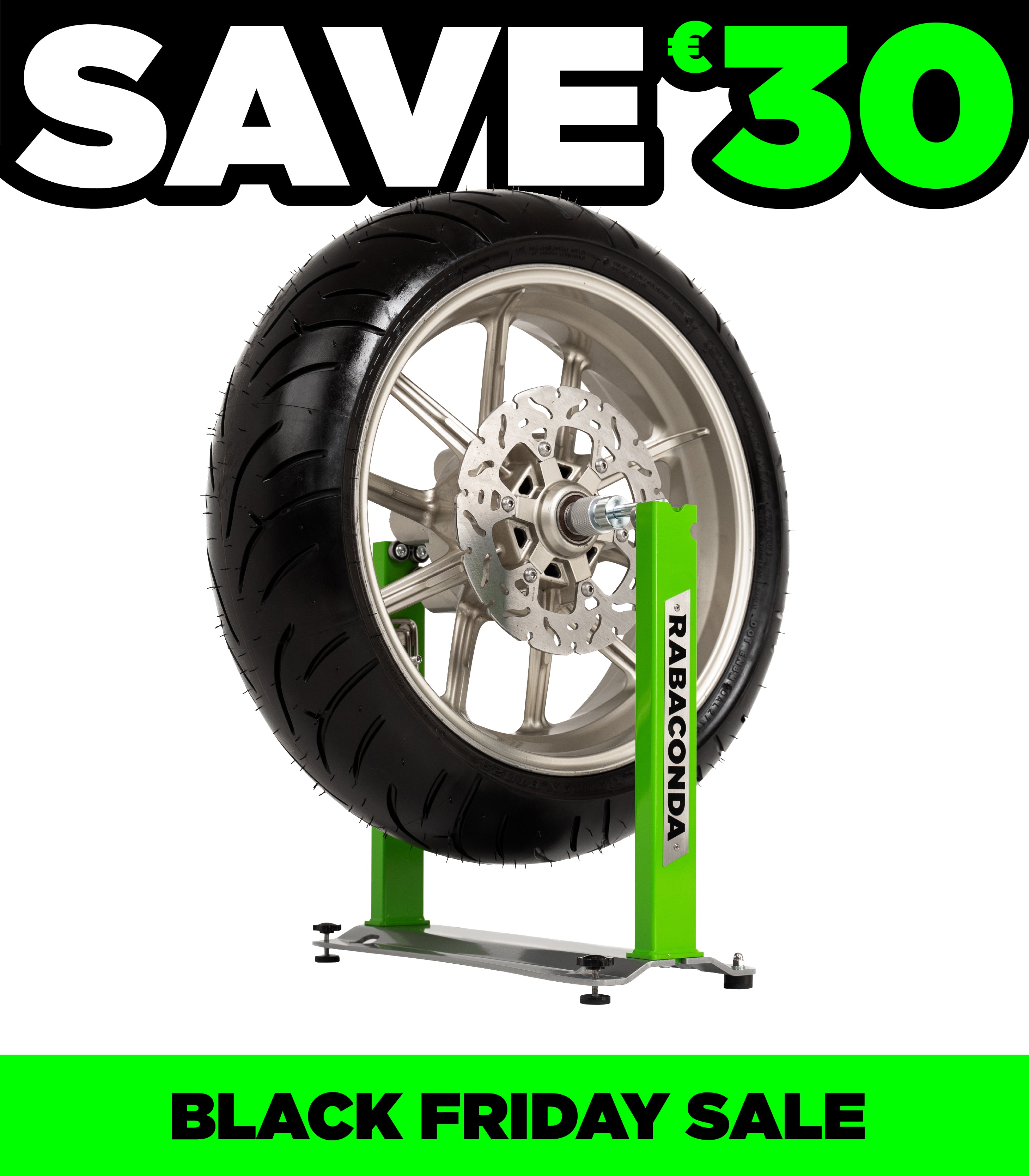 Equilibreuse de roues de moto