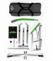 Dirt Bike Tire Changer + Lift Kit + Pro Tire Irons Bundle